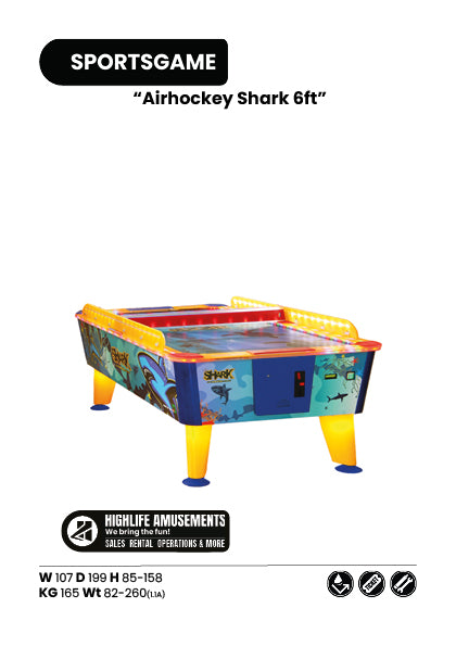 Airhockey Shark