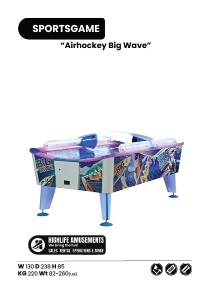 Airhockey Big Wave