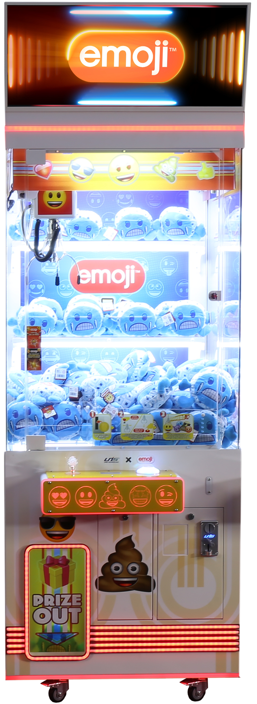 Emoji prize box LCD