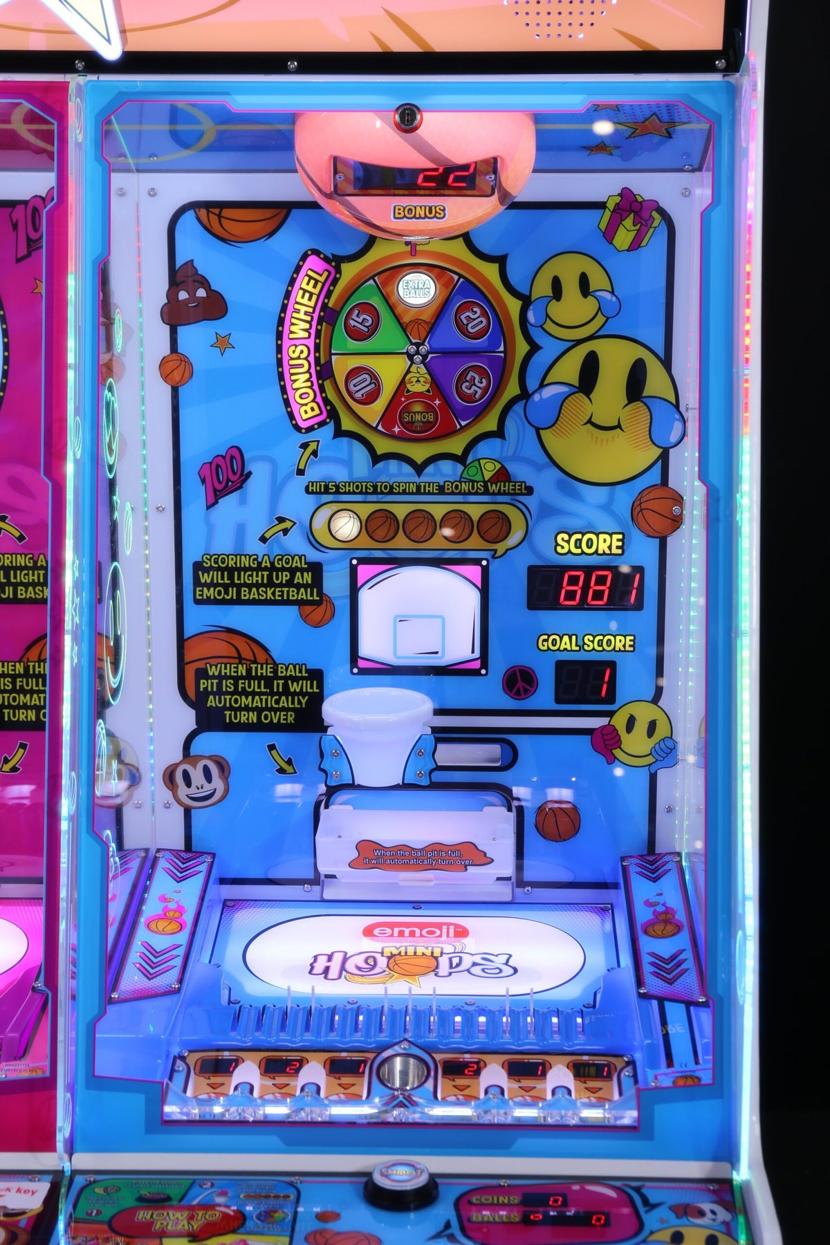 Emoji hoops mini 2pl