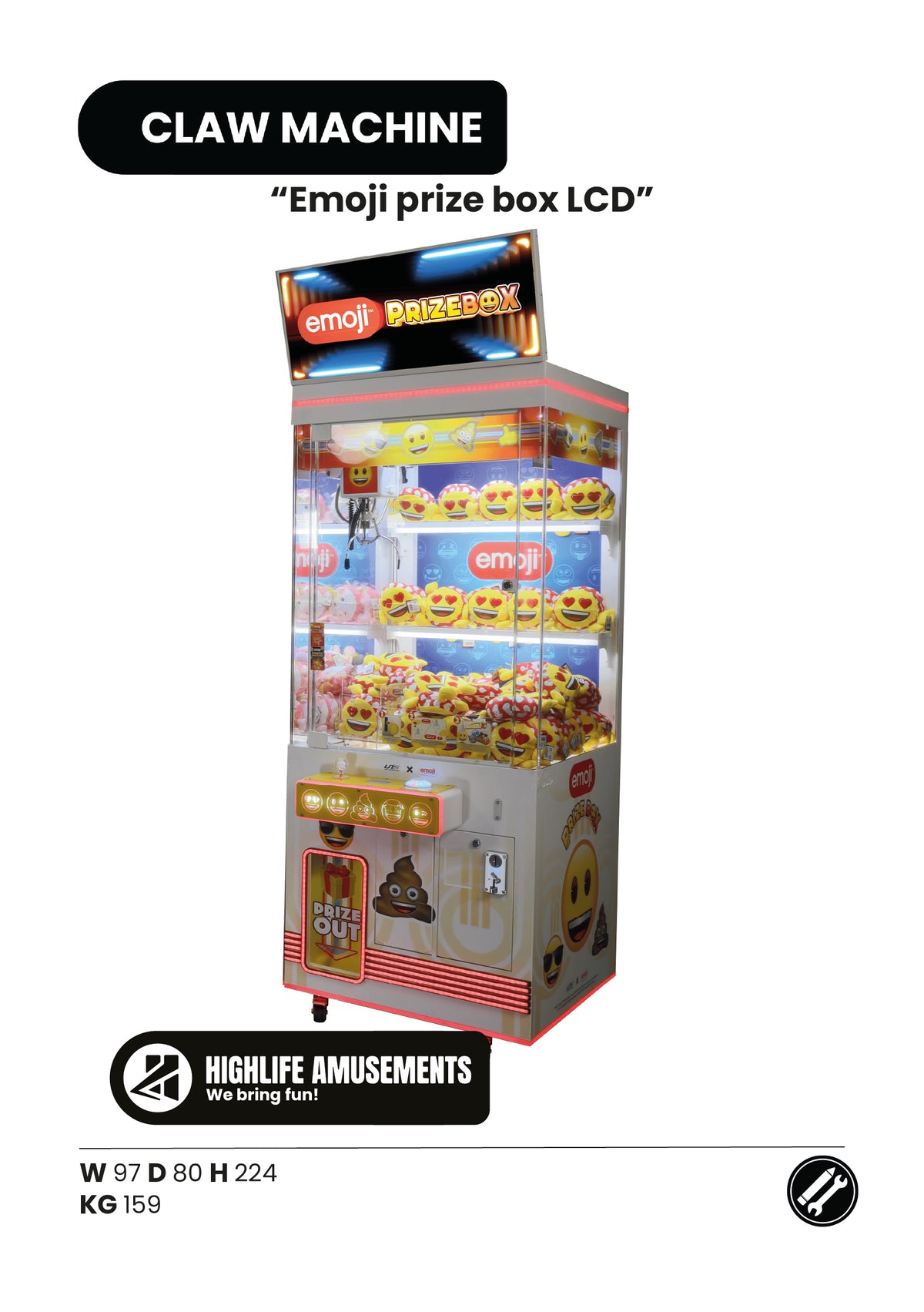 Emoji prize box