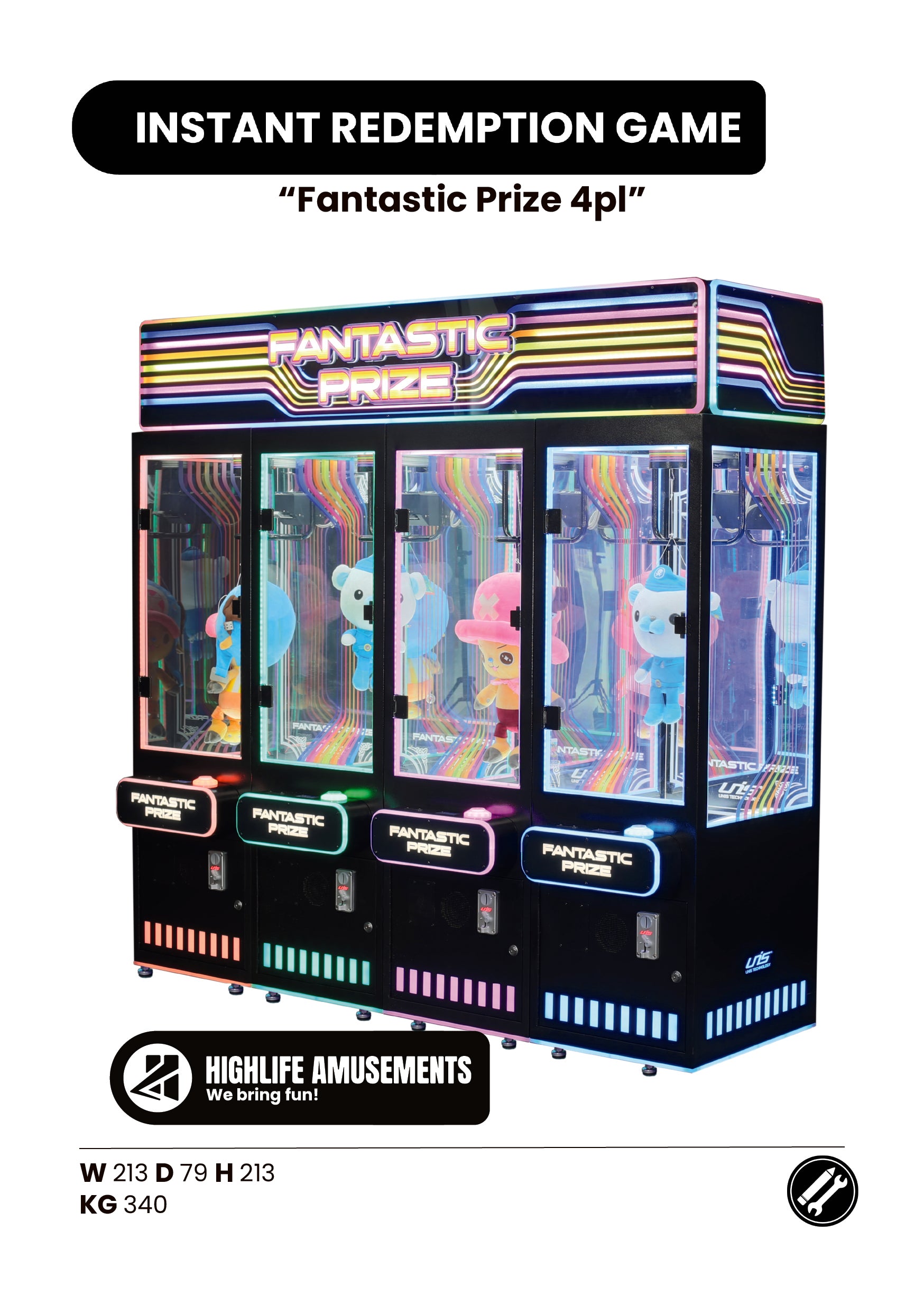 Fantastic prize 4pl