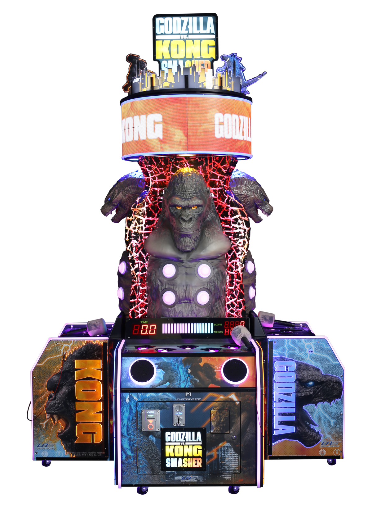 Godzilla vs Kong Smasher 4pl