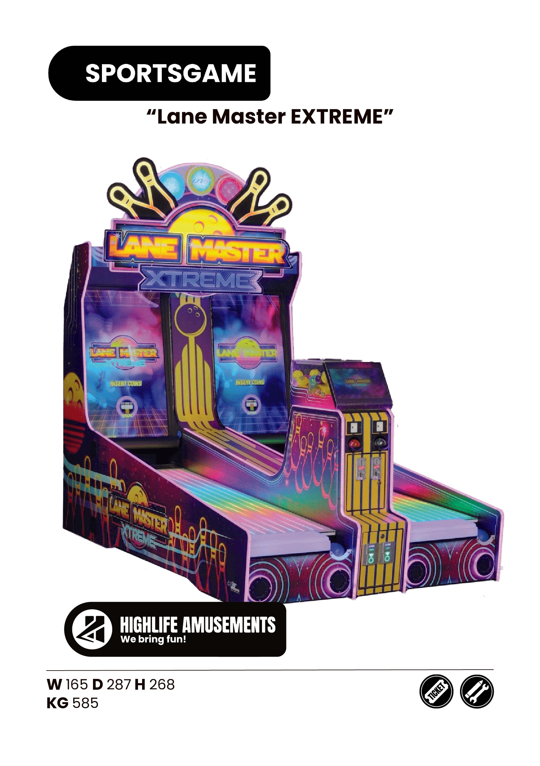 Lane master Xtreme