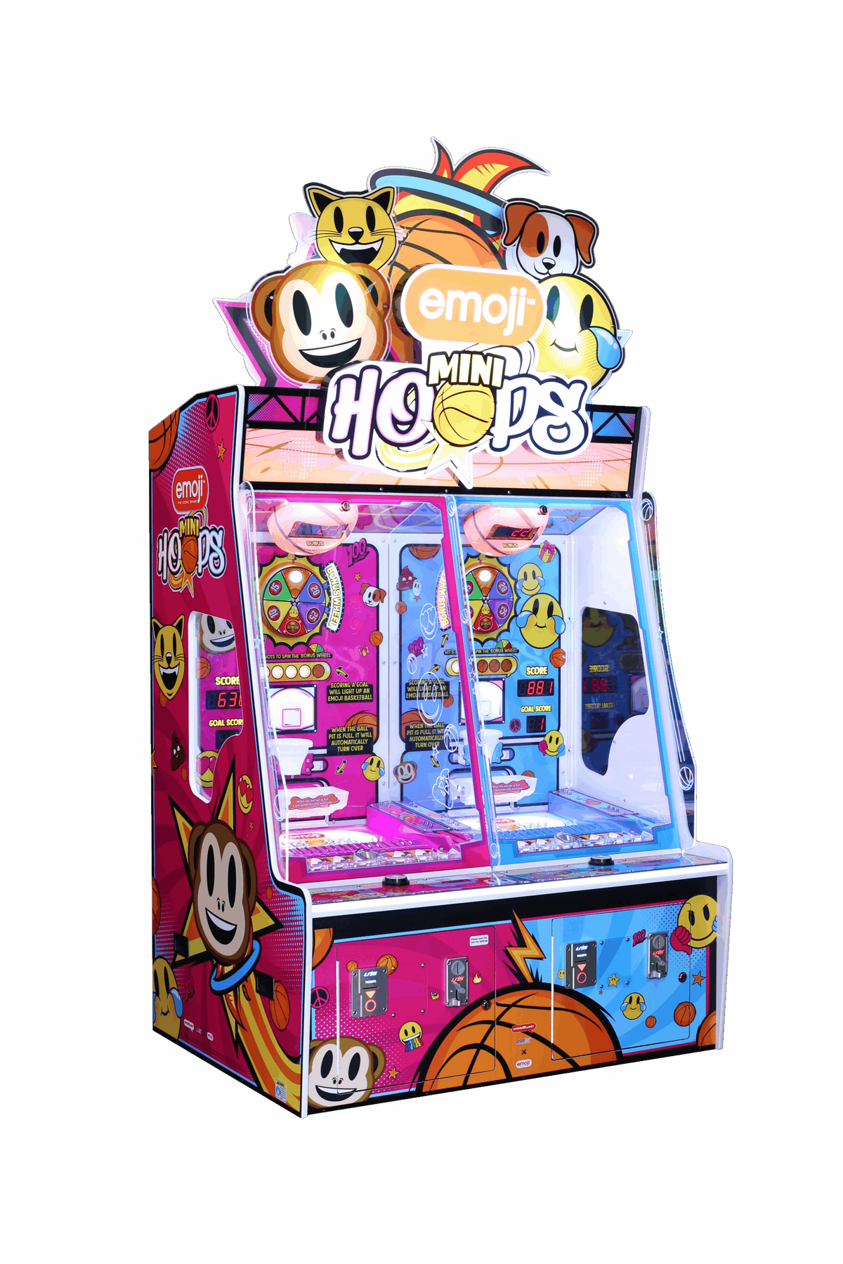 Emoji hoops mini 2pl