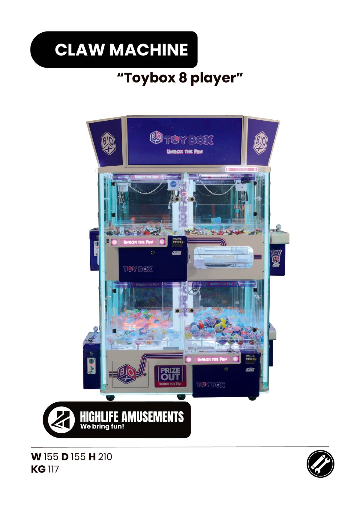 Toybox 8 player