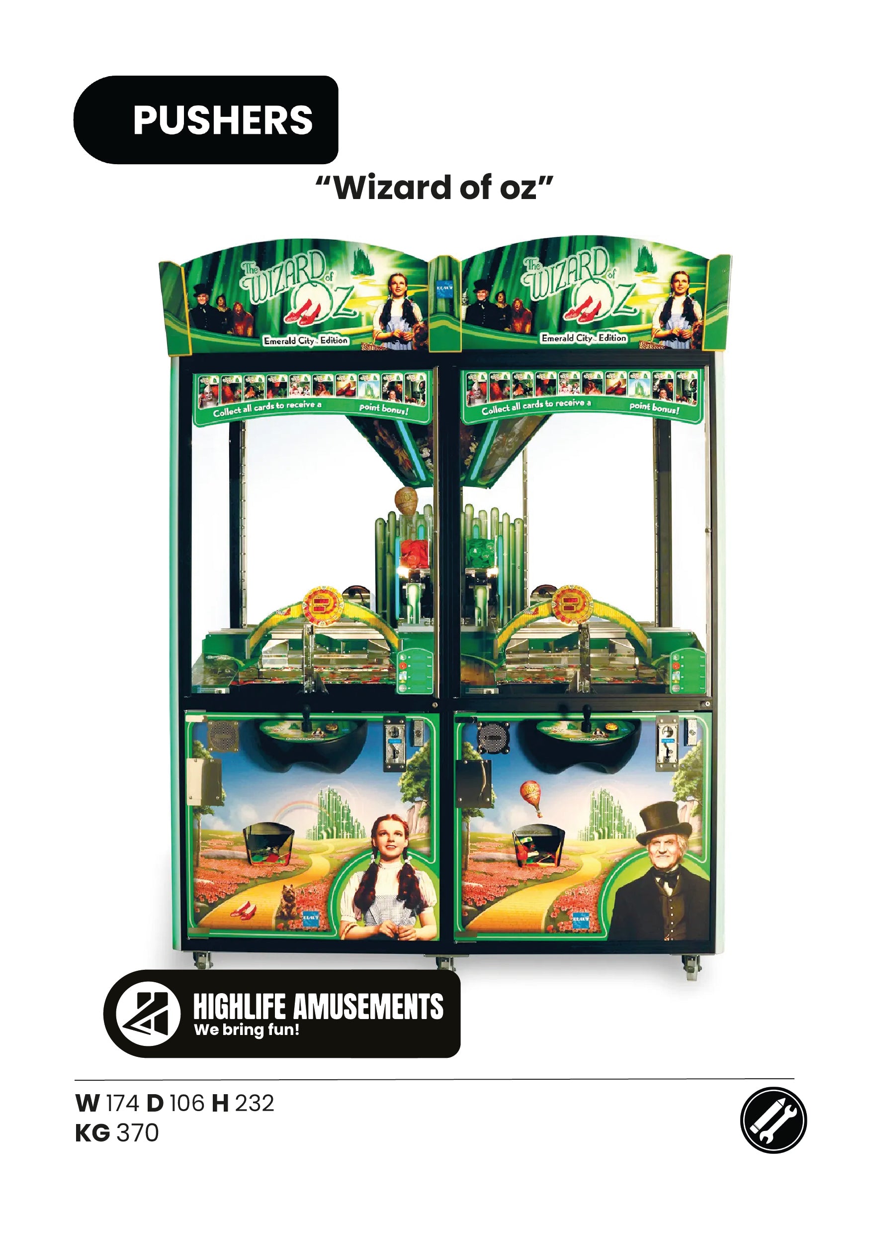 Wizard of Oz pusher