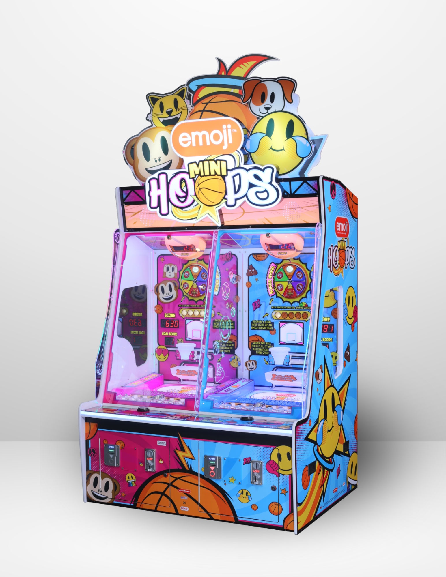 Emoji hoops mini 2pl