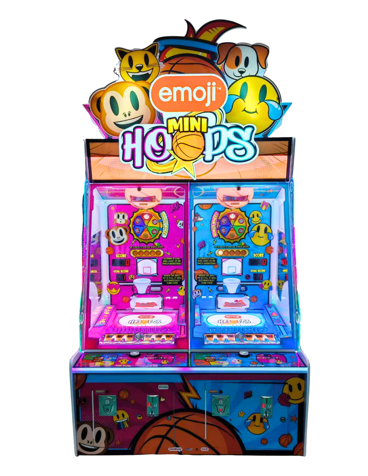 Emoji hoops mini 2pl