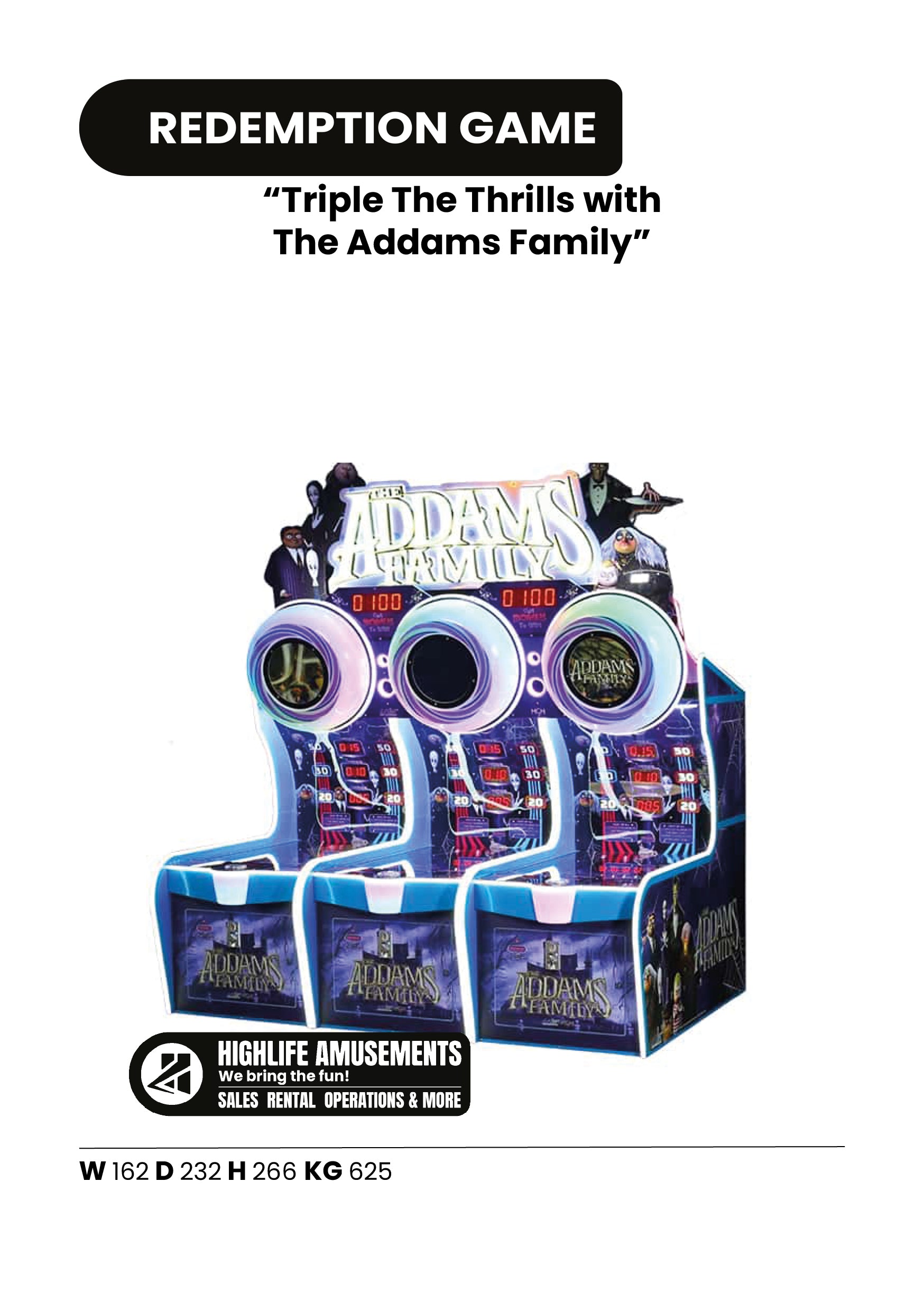 The Addams Family 3pl
