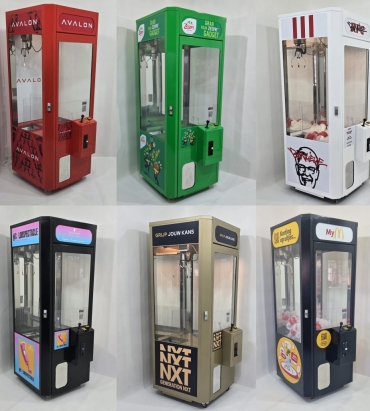 Alquiler Alquila una máquina de garra Personalización Highlifeamusements.com