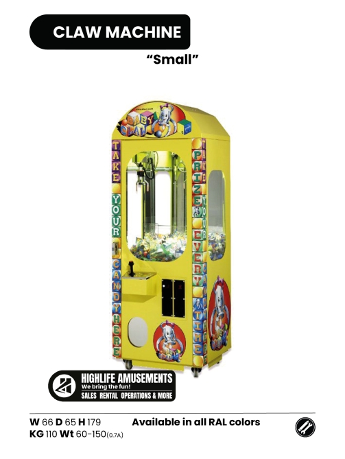 Small clawmachine