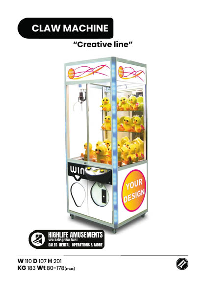 Grijpautomaat creative line kopen